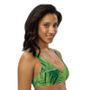 Tropical Recycled padded Bikini Top