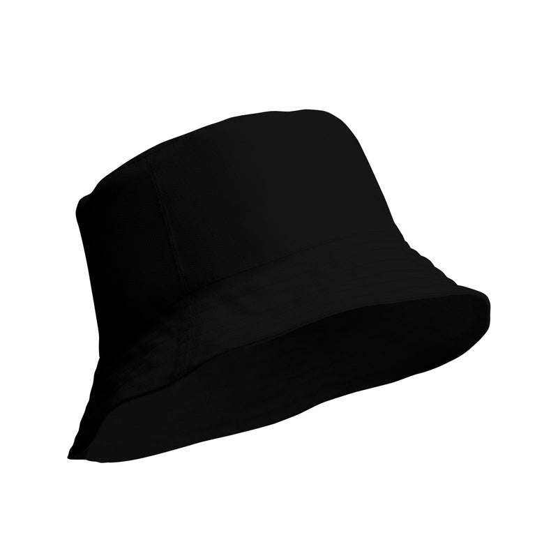 Black bucket hat