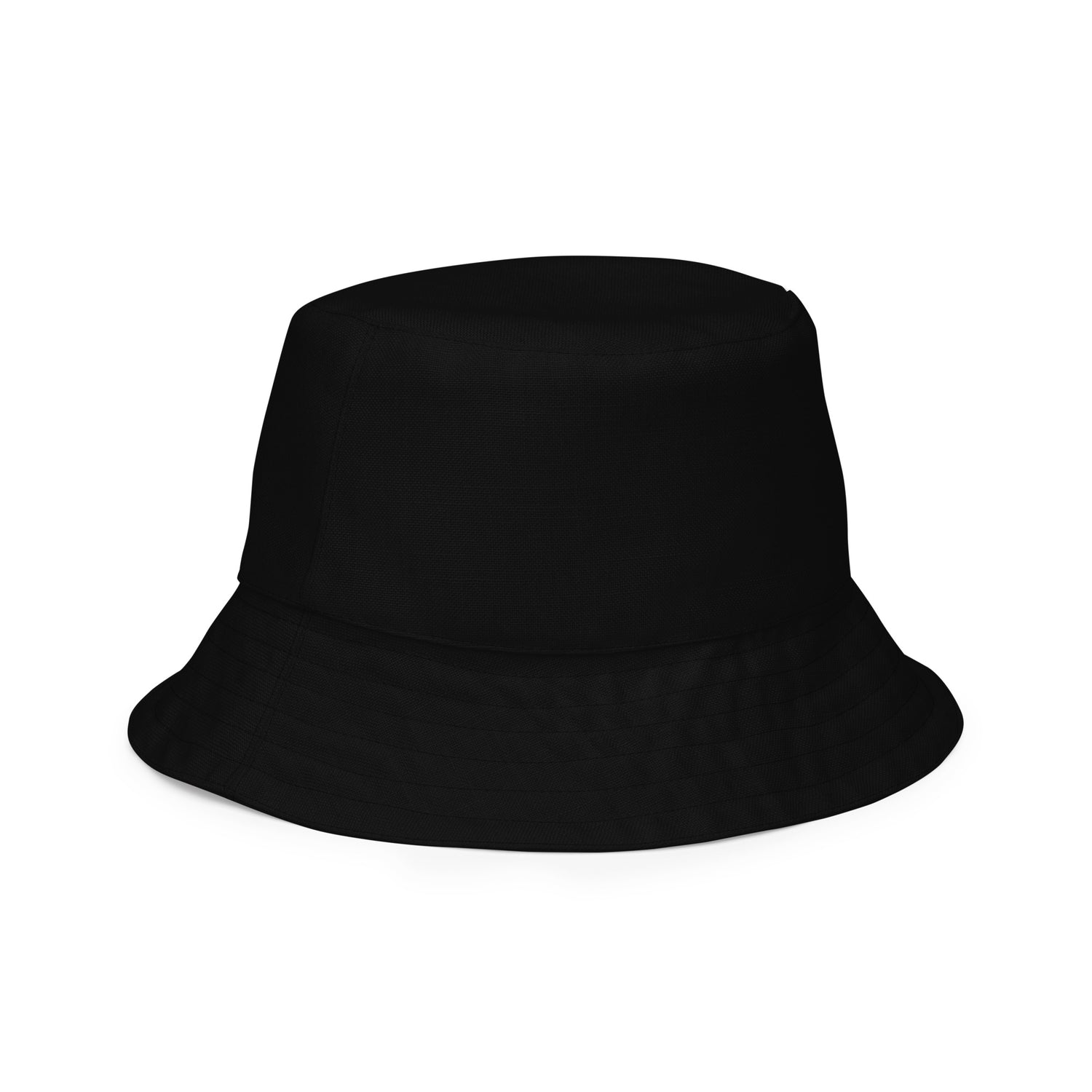 Black bucket hat