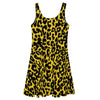 Leopard Print Skater Dress