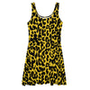 Leopard Print Skater Dress