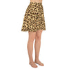 Leopard Print Skater Skirt