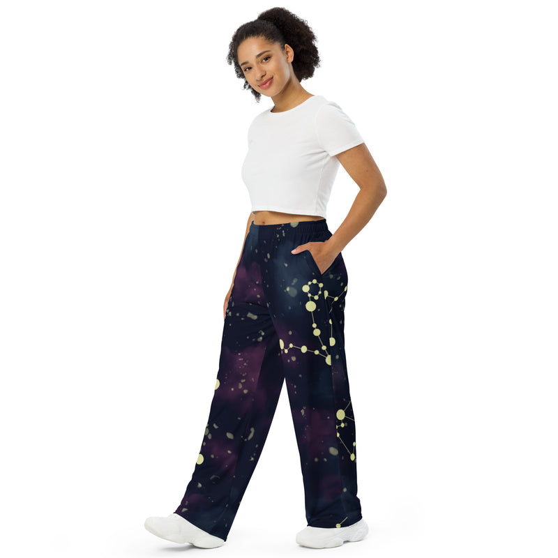 Night Sky wide-leg pants