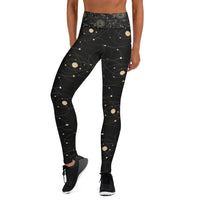 Celestial Solar System Yoga Leggings