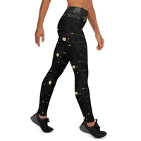 Celestial Solar System Yoga Leggings