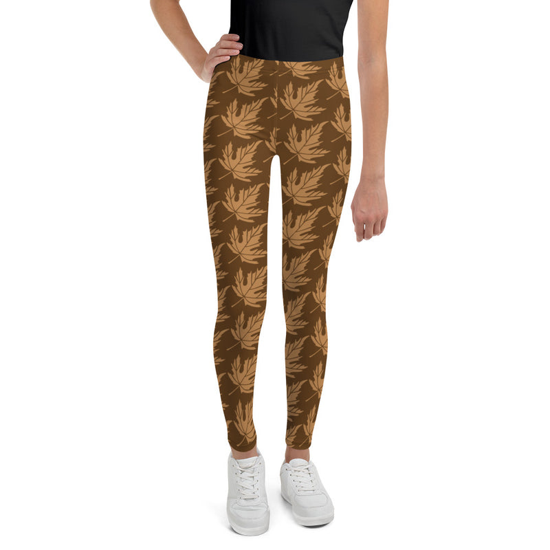 Fall Leaves Youth Leggings