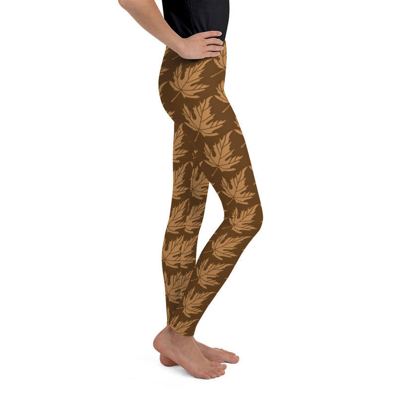 Fall Leaves Youth Leggings