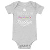 Grandma's Problem Baby Onesie