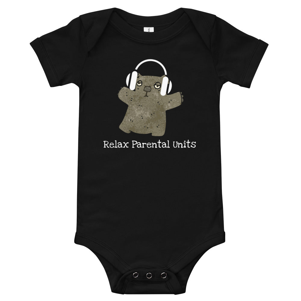 Relax Parental Units Short Sleeve One Piece