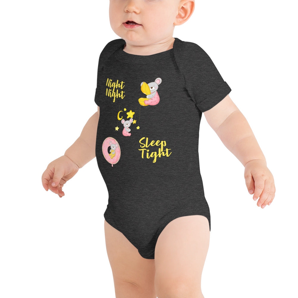 Night Night Baby Short sleeve one piece