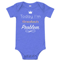 Grandma's Problem Baby Onesie