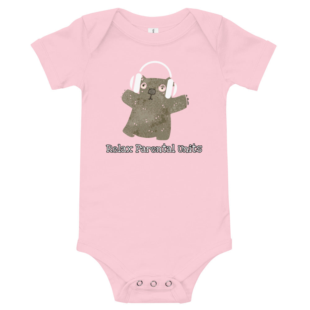 Relax Parental Units Short Sleeve One Piece