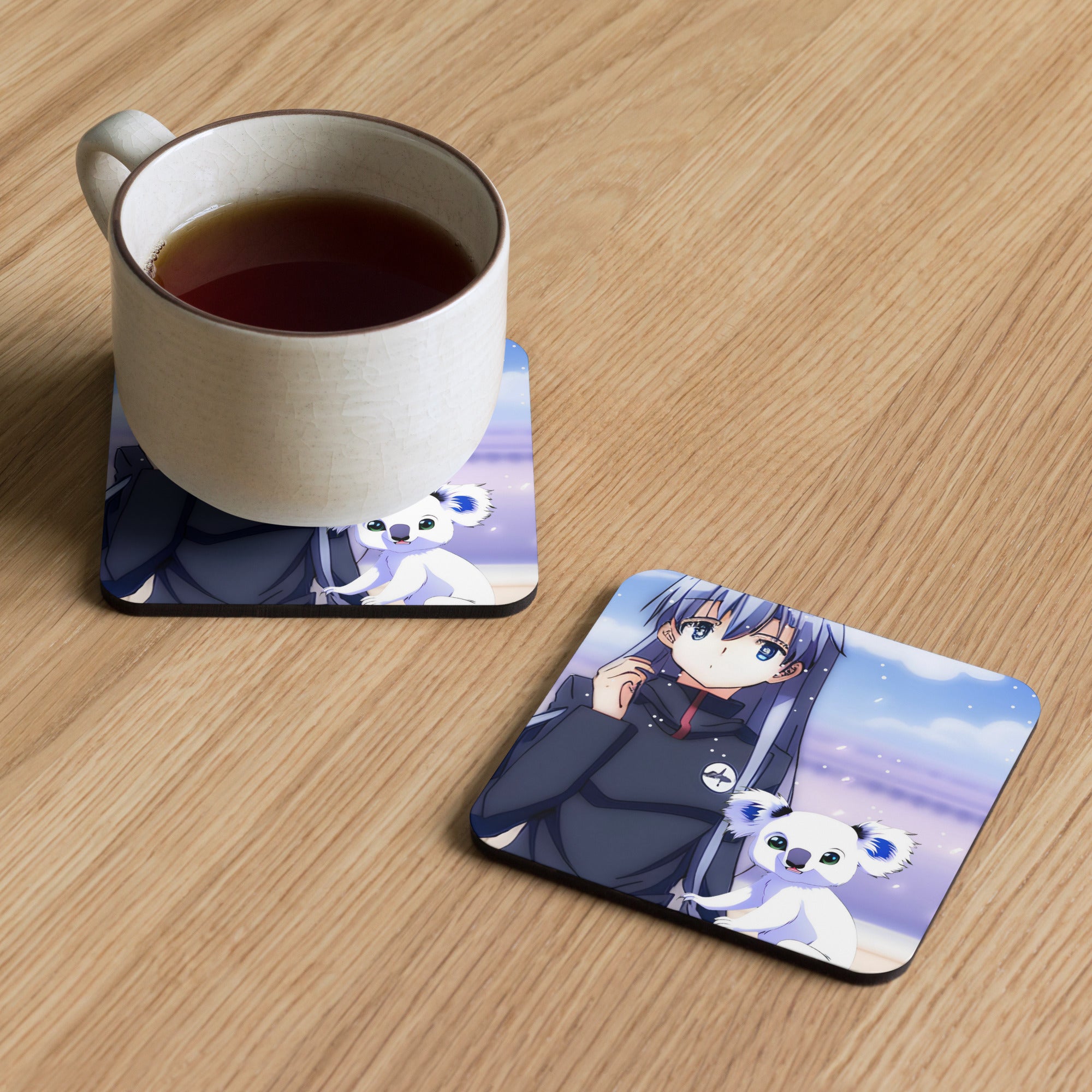 Anime Cork-back coaster