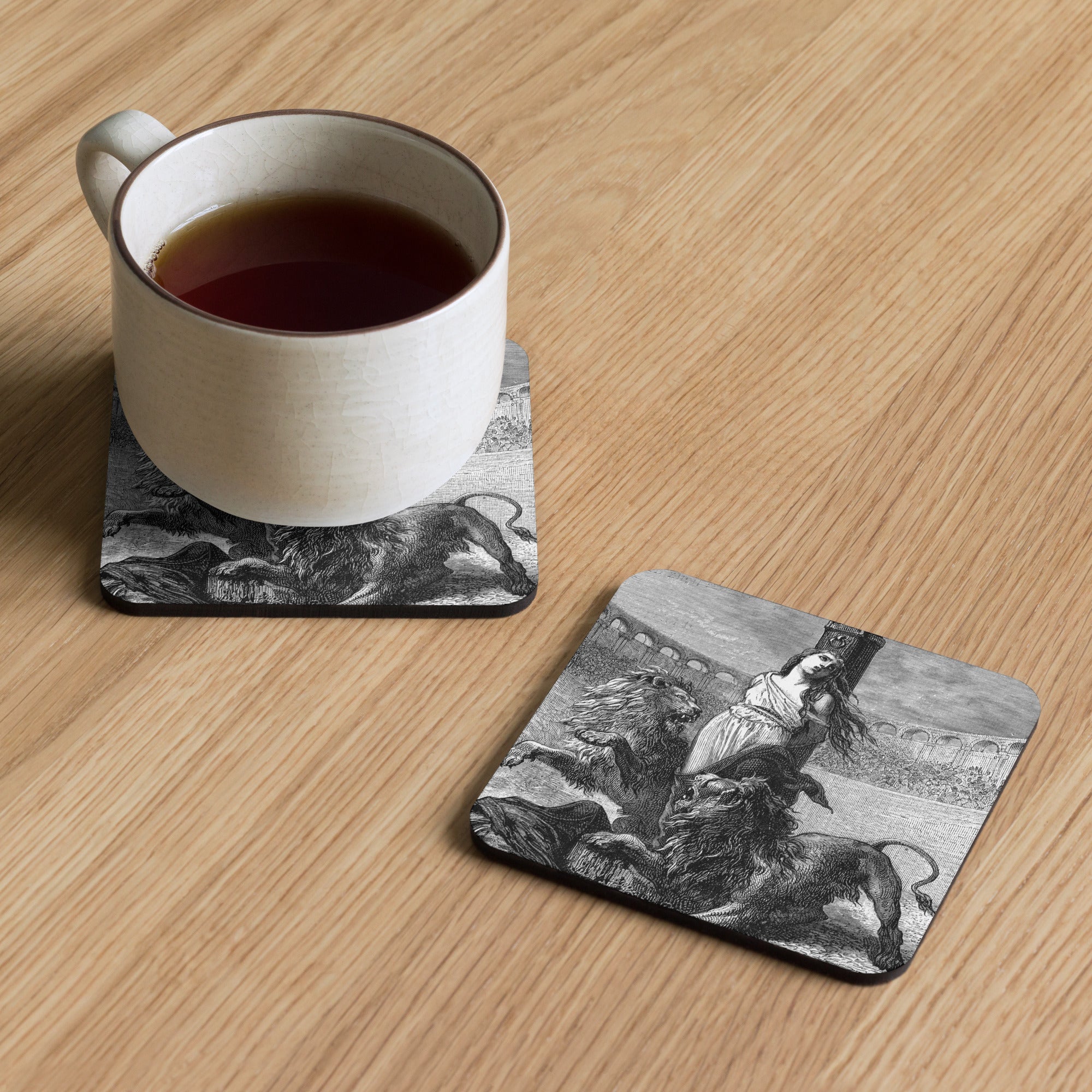 Strength Cork-back coaster