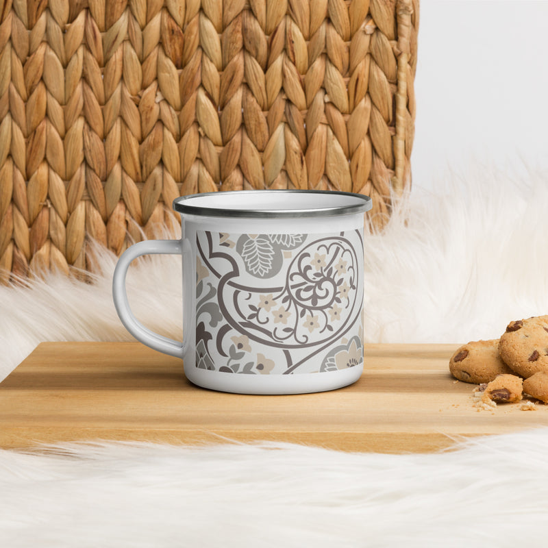 Elegant Enamel Mug