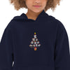 Koala Christmas Tree Kids Fleece Hoodie