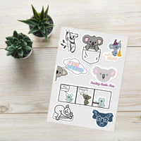 All the Koala Fun Sticker sheet