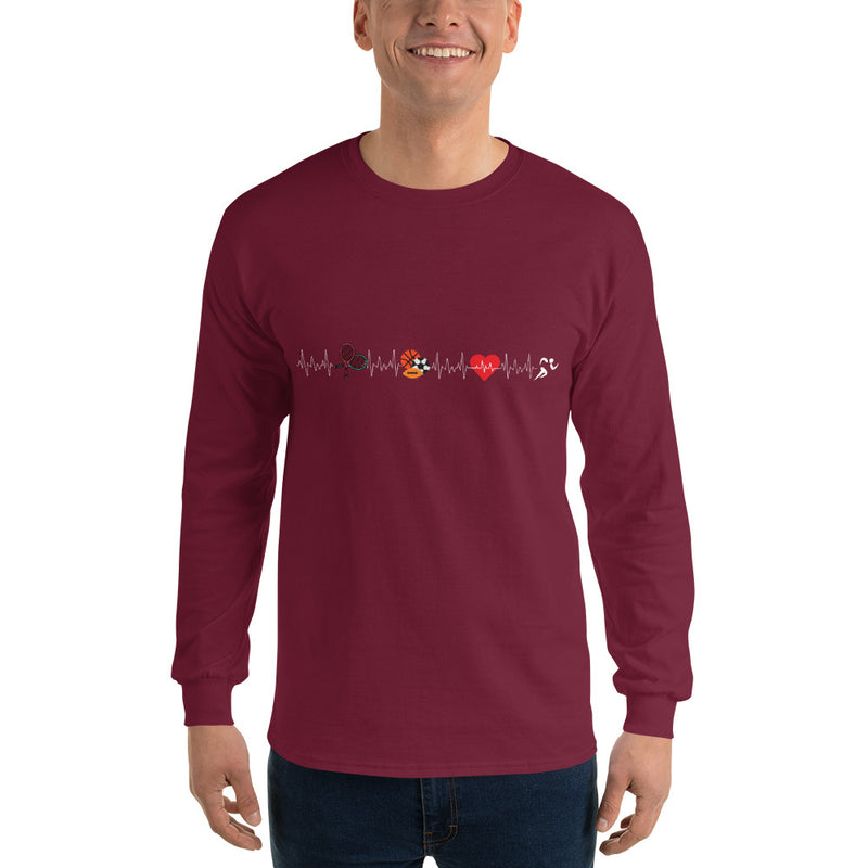 Love of the Sports Game Men’s Long Sleeve Shirt