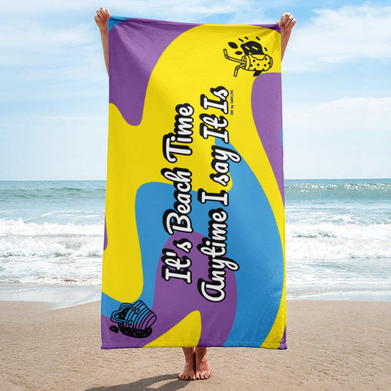 It's Beach time Towel