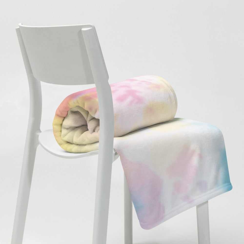 Tie Dye Throw Blanket