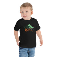 Dinosaur & Car Short Sleeve Toddler Shirt