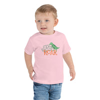 Dinosaur & Car Short Sleeve Toddler Shirt