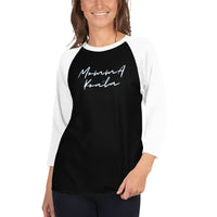 Momma Koala 3/4 sleeve raglan shirt