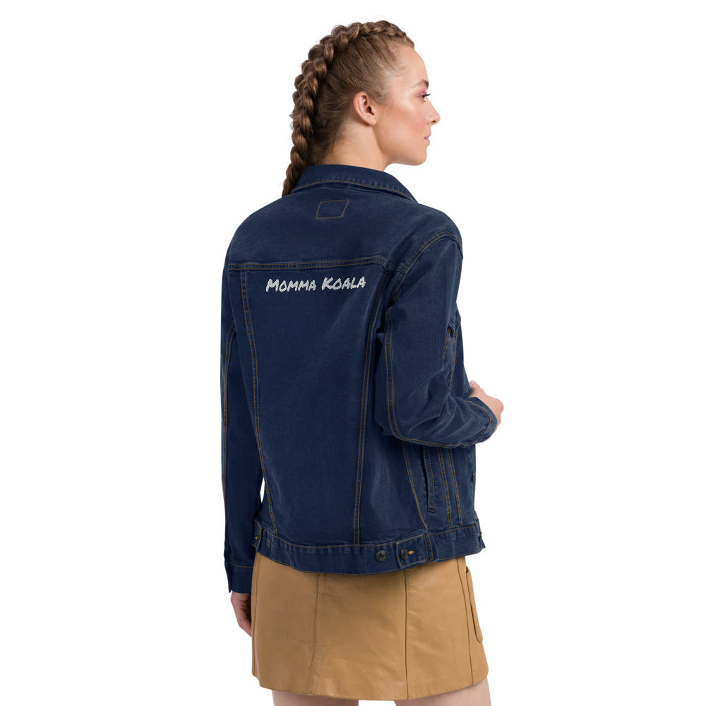 Momma Koala Denim Jacket