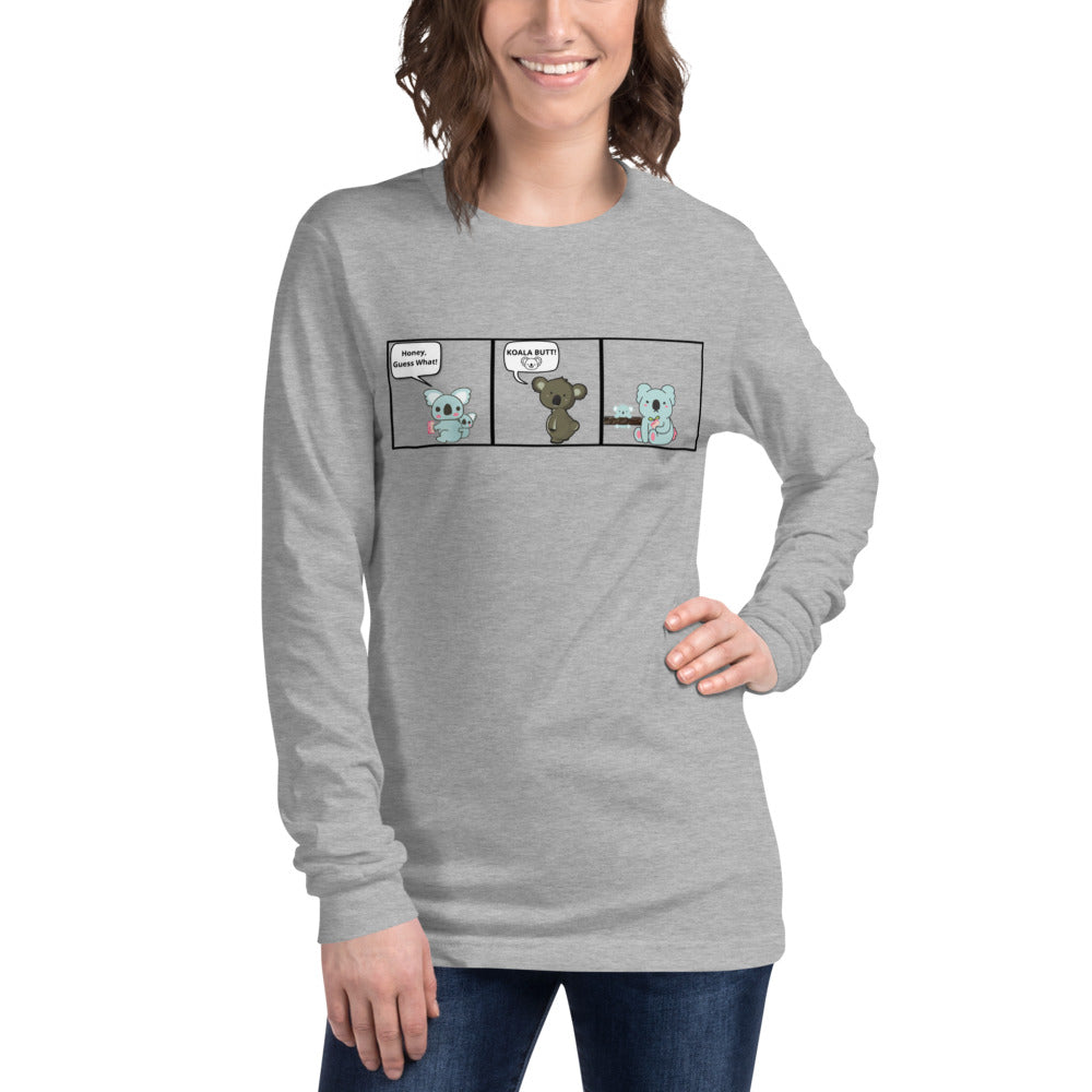 Honey Guess What Comic Long Sleeve Tshirt