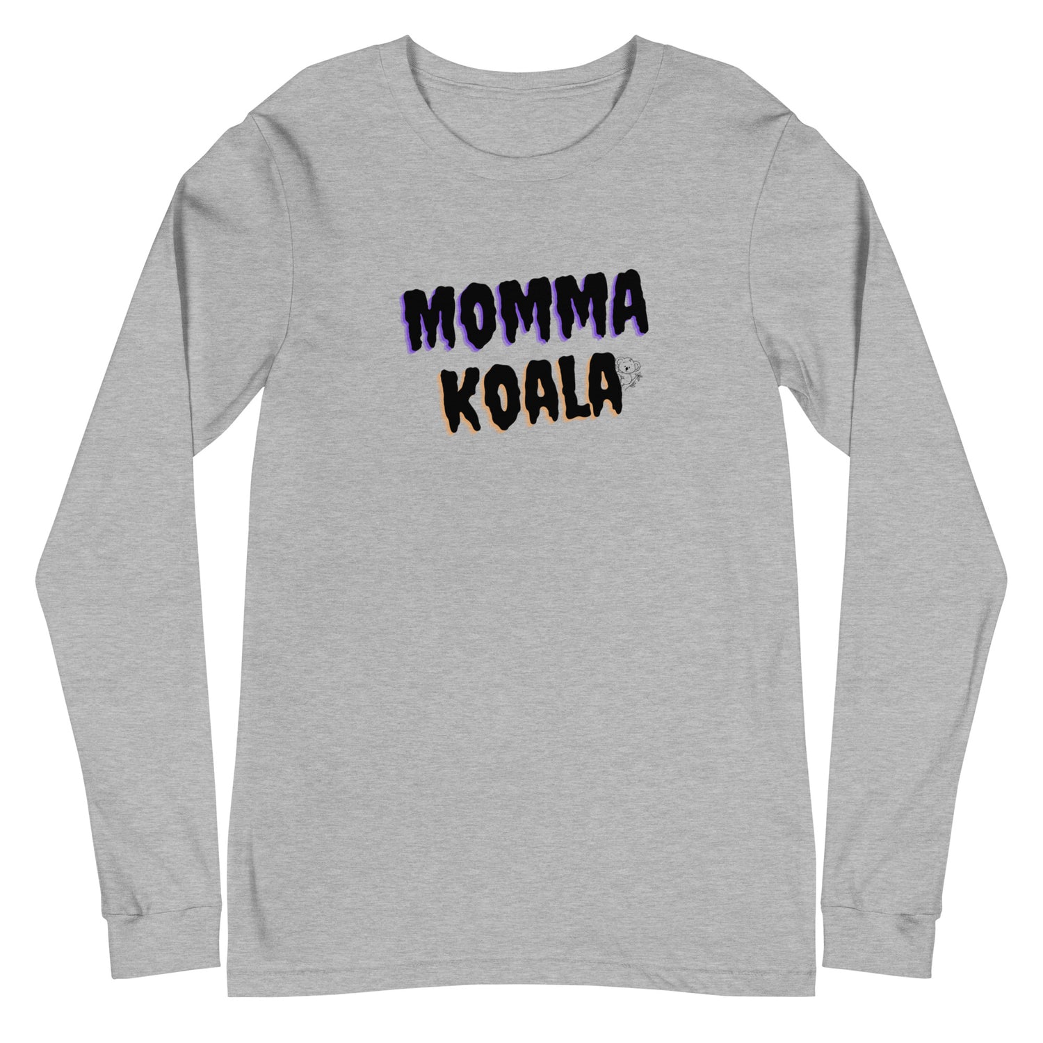 Momma Koala Halloween Style Long Sleeve Tee