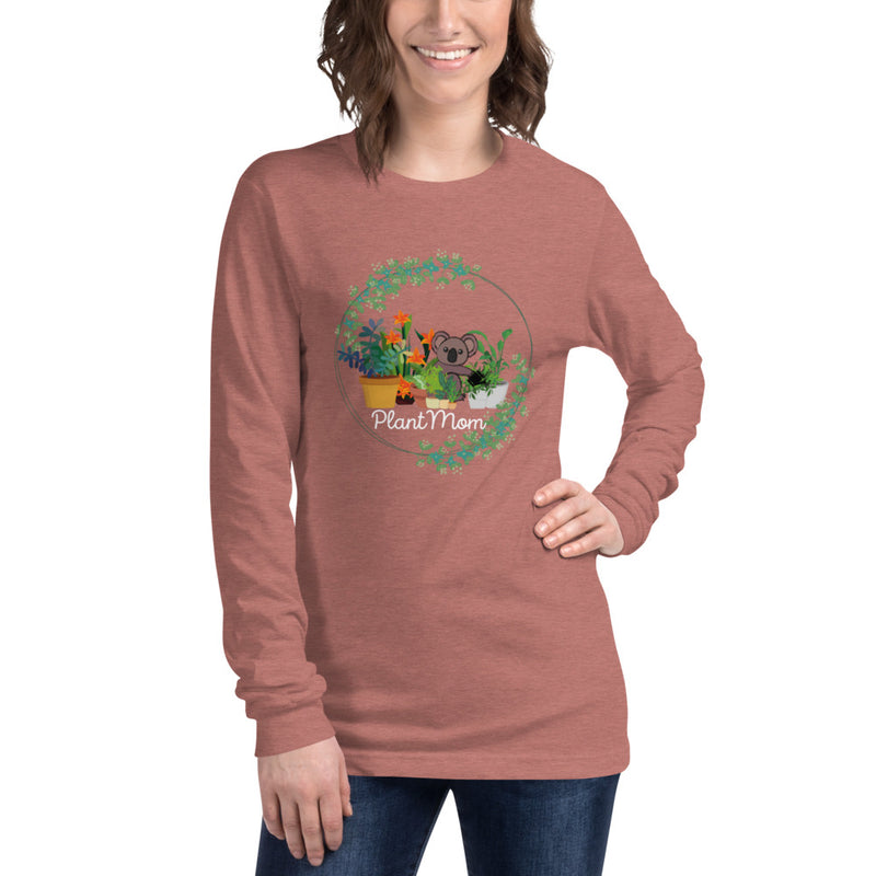 Plant Mom Long Sleeve Tee