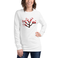 Koala Heart Tree Unisex Long Sleeve Tee