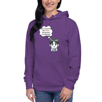 Nonsocial, But Anime Discussions Are Welcome Women's Hoodie