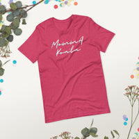 Momma Koala Cursive Design T Shirt