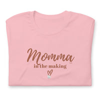 Momma In the Making  t-shirt