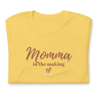 Momma In the Making  t-shirt