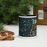 I Run On Coffee & Christams Mug with Color Inside