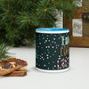 I Run On Coffee & Christams Mug with Color Inside