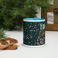 I Run On Coffee & Christams Mug with Color Inside