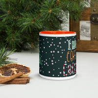 I Run On Coffee & Christams Mug with Color Inside