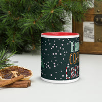 I Run On Coffee & Christams Mug with Color Inside