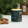 I Run On Coffee & Christams Mug with Color Inside