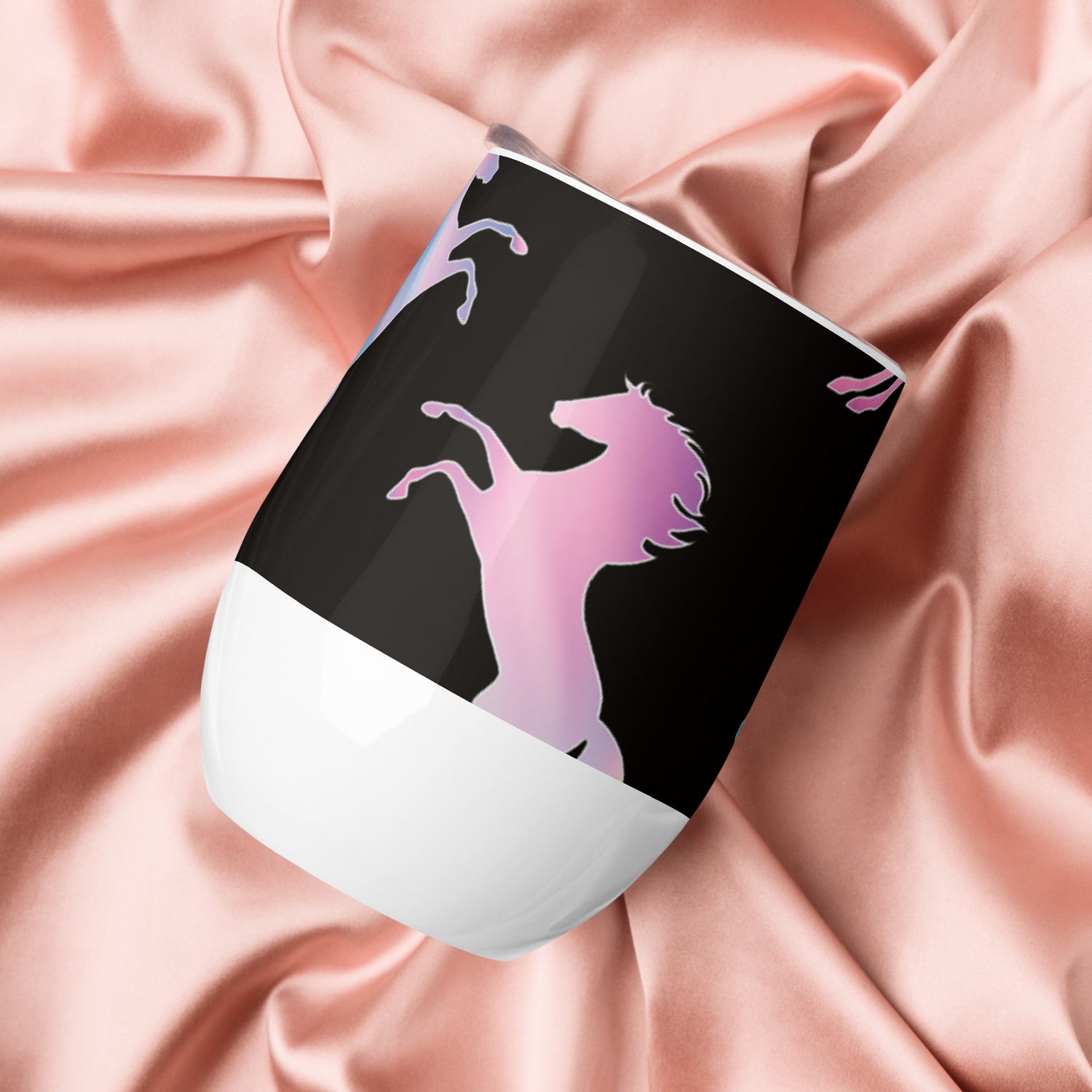 Horses Wine tumbler