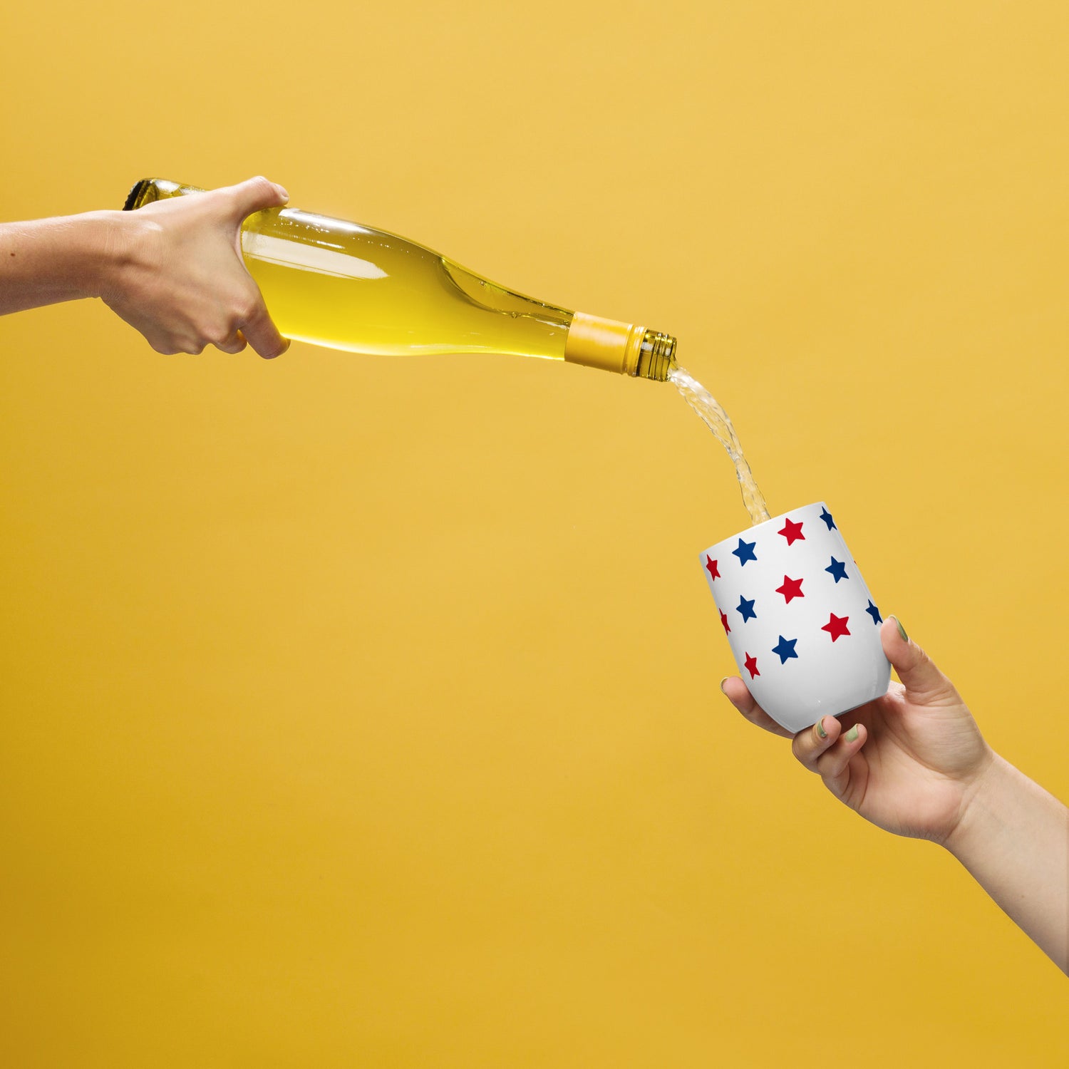 Stars Wine tumbler