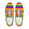 Rainbow Women’s Lace-up Canvas Shoes