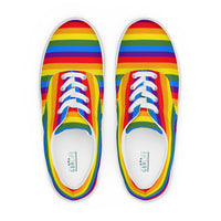 Rainbow Women’s Lace-up Canvas Shoes