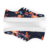 Floral Women’s Lace-up Canvas Shoes