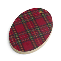 Plaid Wooden ornaments