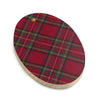 Plaid Wooden ornaments