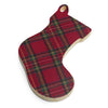 Plaid Wooden ornaments